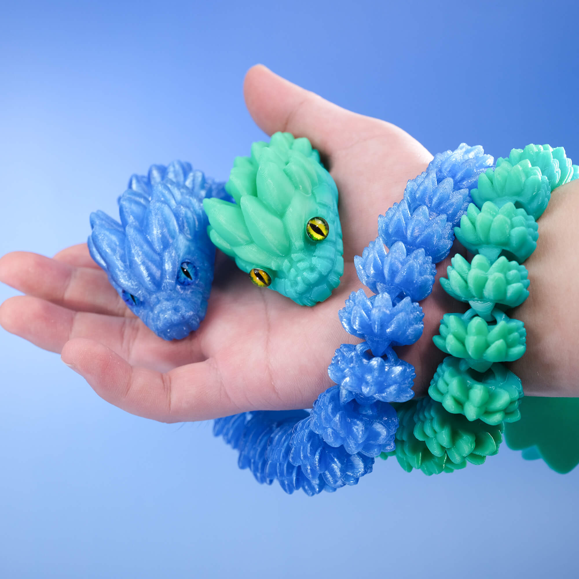 Articulated Cute Scale Snake
