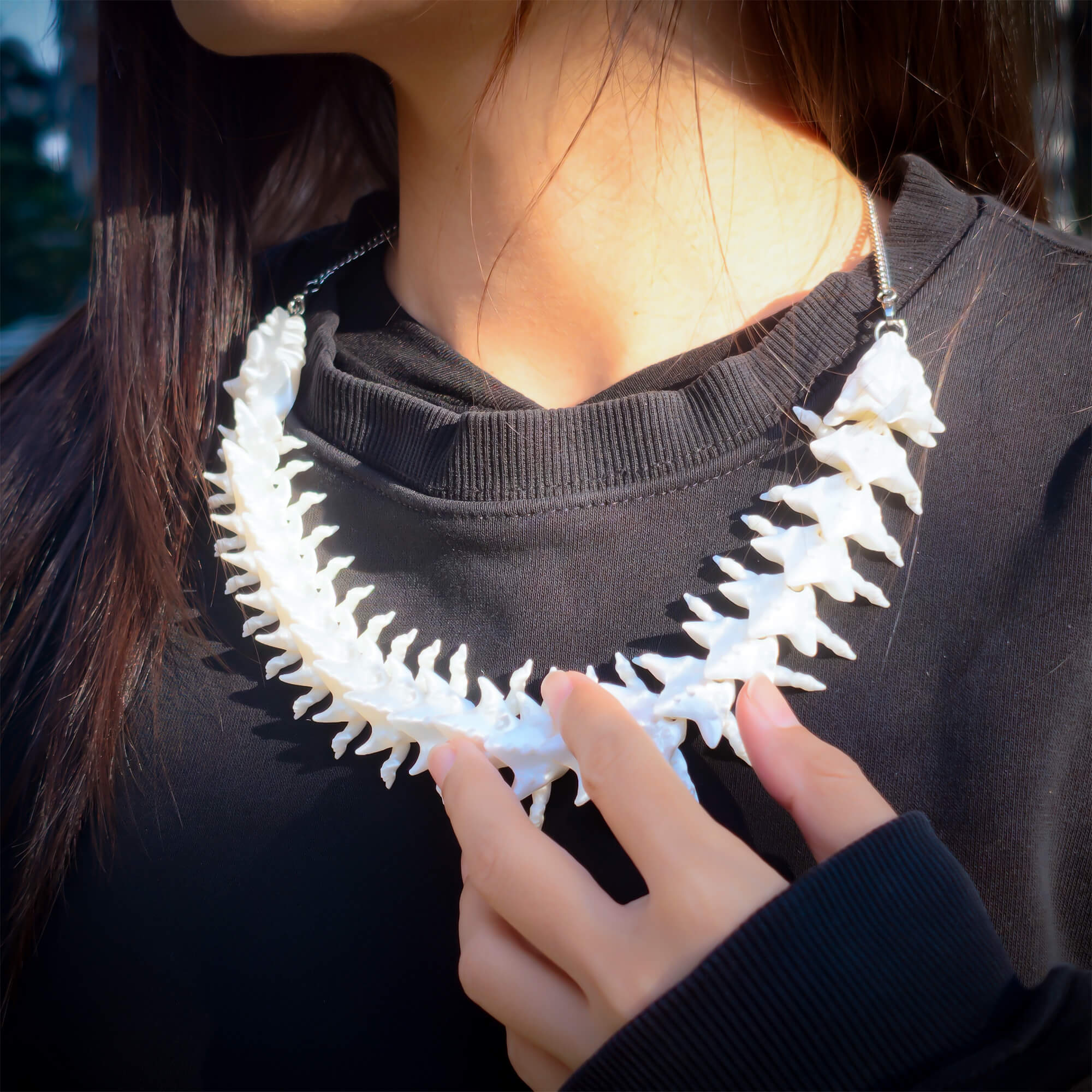 Flexi Cute Caterpillar Articulated - Necklace