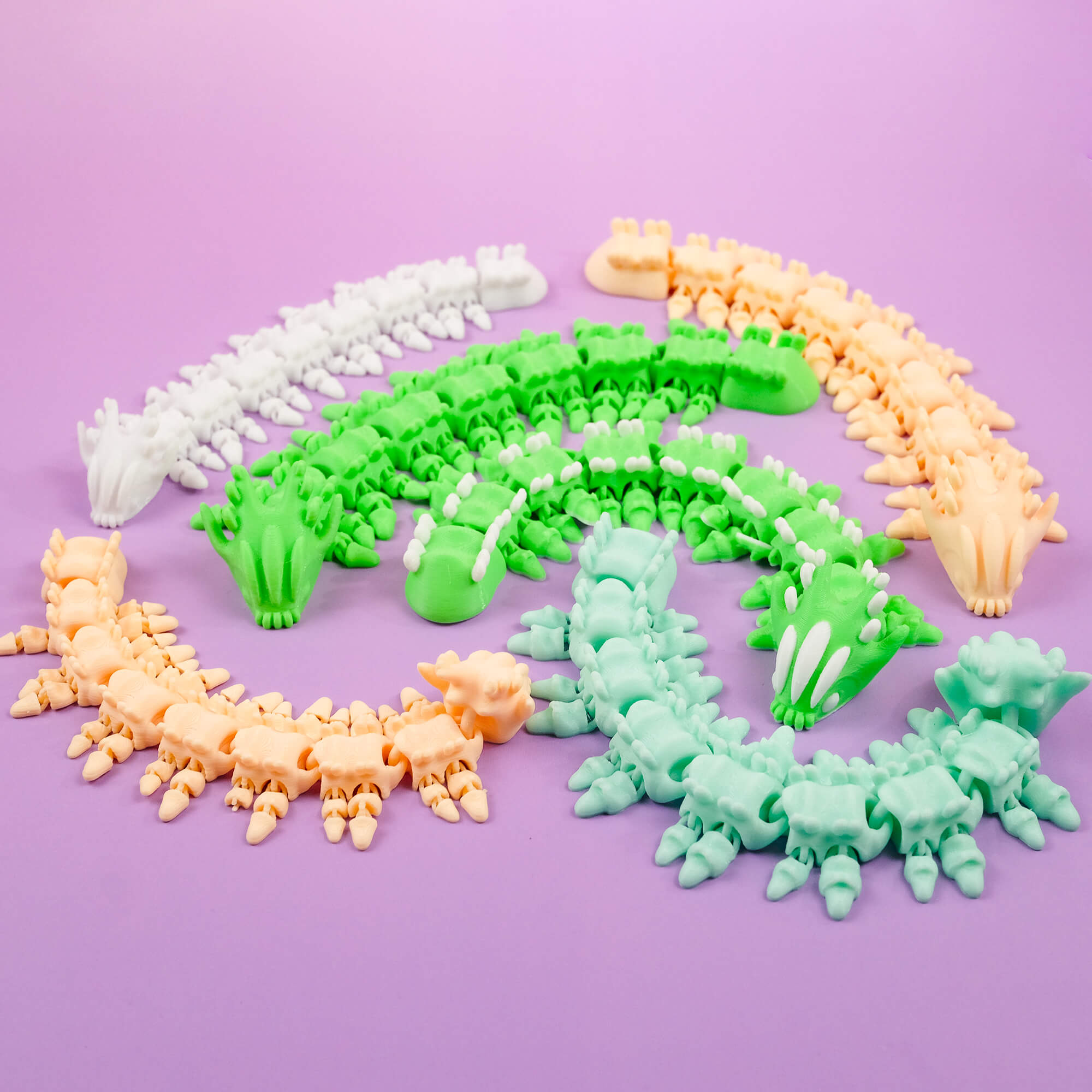 Flexi Cute Caterpillar Articulated 02