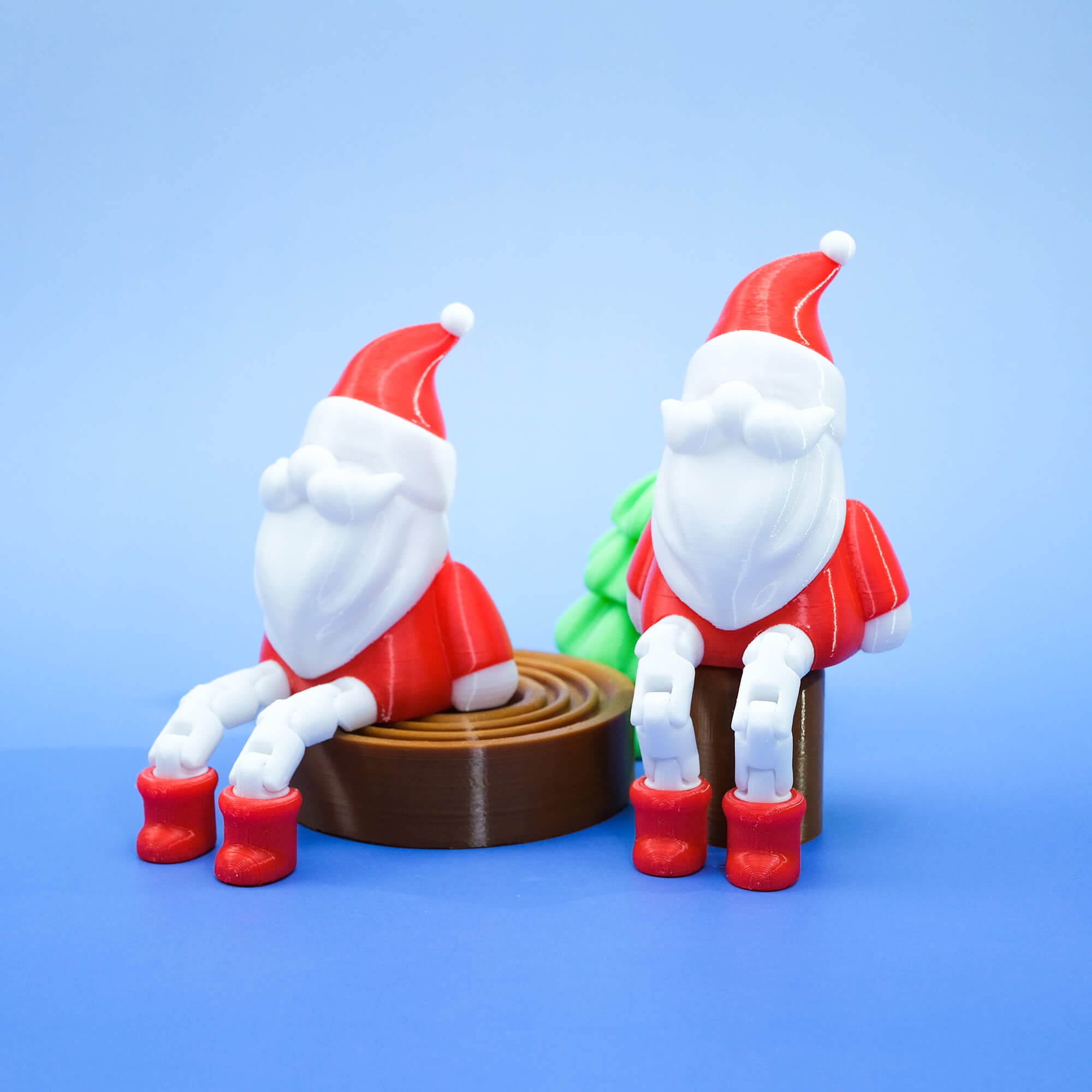 Sitting Santa Articulated